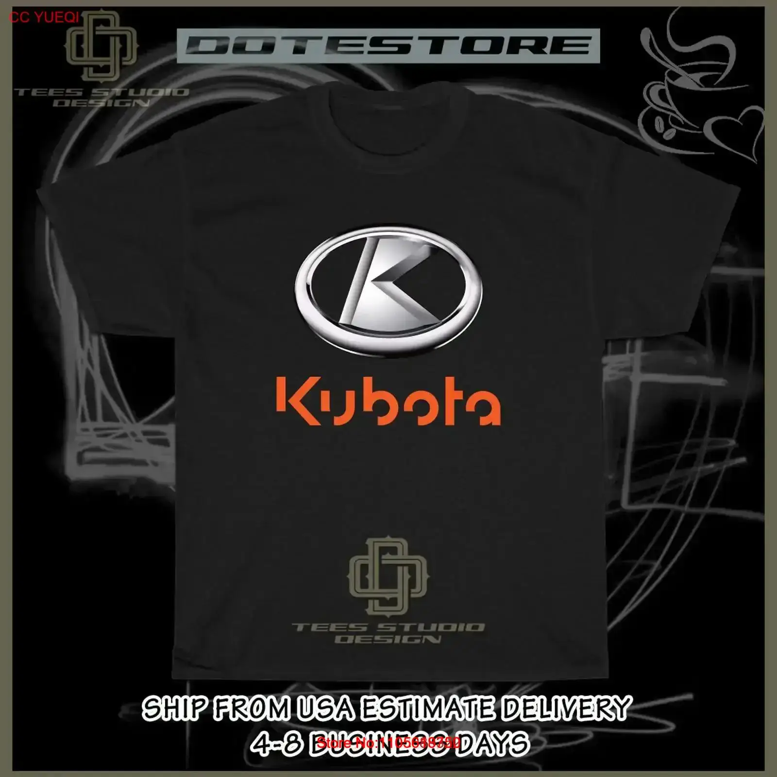 Heavy Equipment Kubota - Neues Kubota Heavy Equipment Logo Herren-T-Shirt