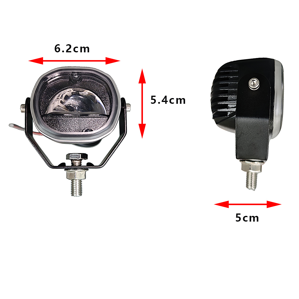 Heavy Equipment Work - LED-Arbeitsleuchte Warnleuchte 12-100V LKW Traktor IP65