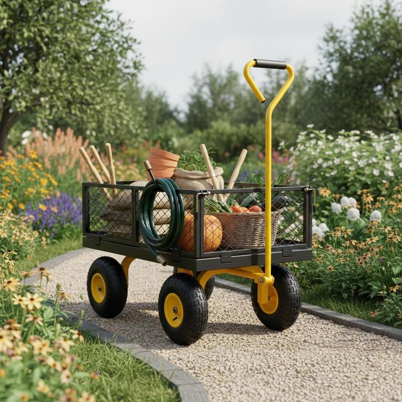 Stahl-Gartenwagen 900 lbs für  – Heavy Equipment Work Bewertung und Preis