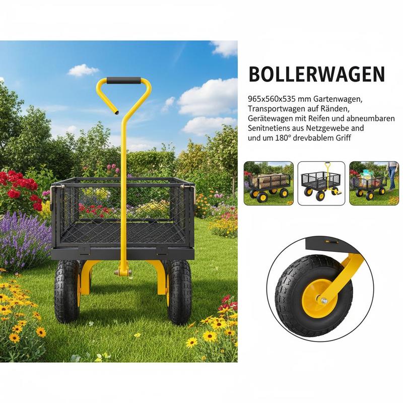 Stahl-Gartenwagen 900 lbs für  – Heavy Equipment Work Bewertung und Preis