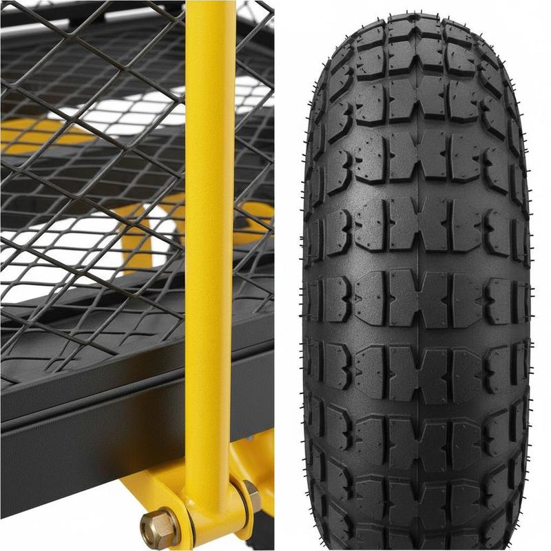 Stahl-Gartenwagen 900 lbs für  – Heavy Equipment Work Bewertung und Preis