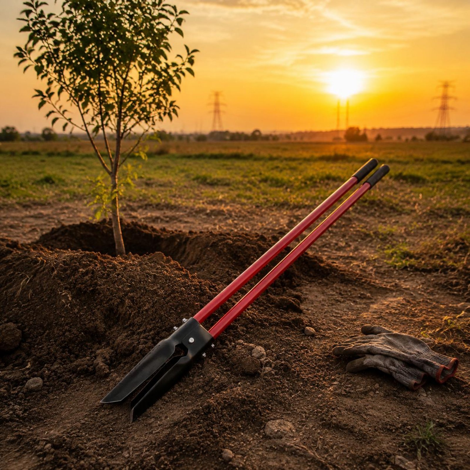 2-teiliger Pfostenlochbohrer,  – Post Hole Digger Bewertung und Preis