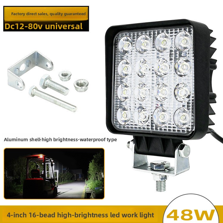 48W 16LED 4 Zoll 12V 24V LED-A – Heavy Equipment Work Bewertung und Preis