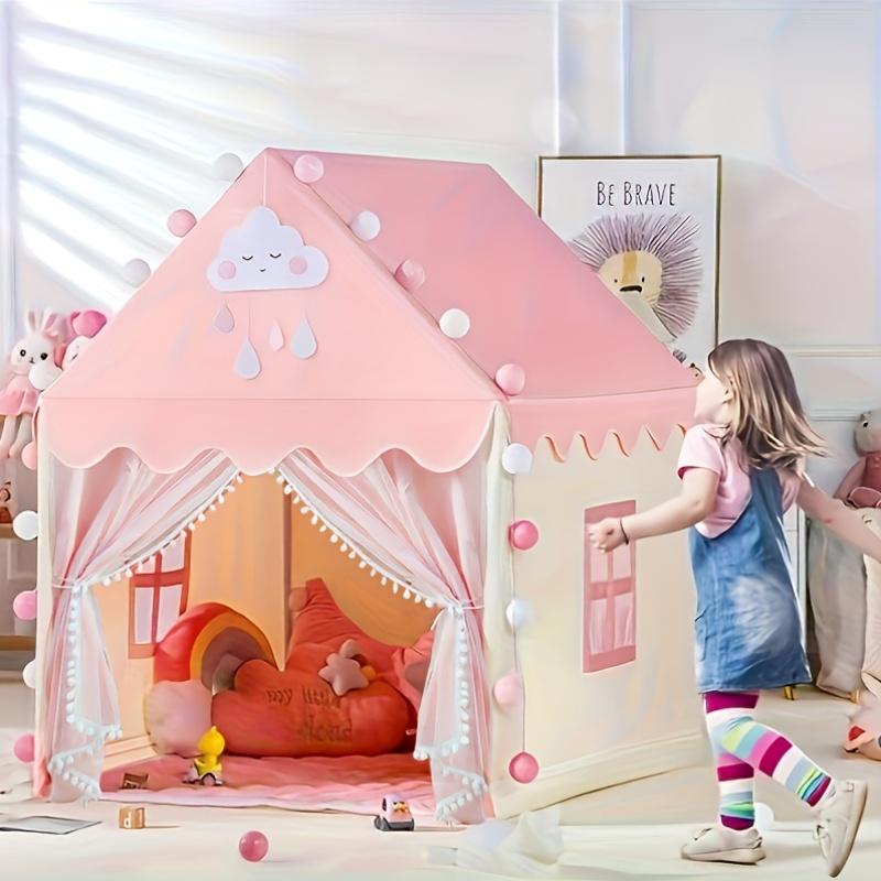 Großes Rosa Spielzelt für Mädc – Heavy Equipment Birthday Theme Bewertung und Preis