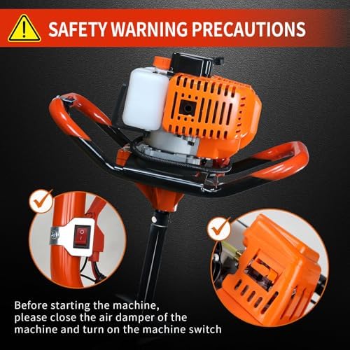 62CC Erdbohrer Benzinbetrieben – Post Hole Digger Bewertung und Preis